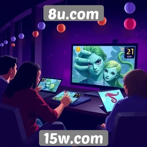 Impacto do 8u.com na comunidade de jogos virtuais