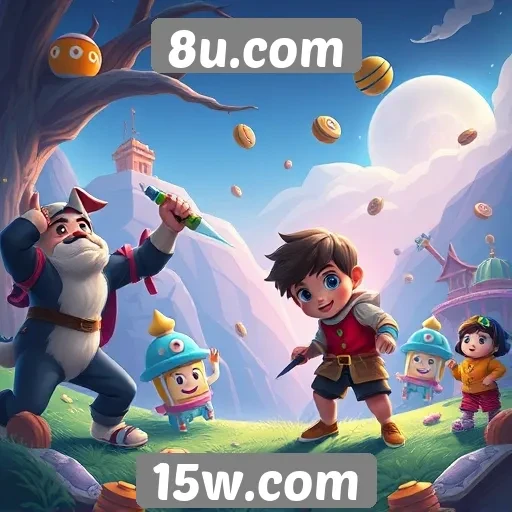 Como o 8u.com se destaca entre plataformas de jogos